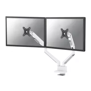 Neomounts DS70-250WH2 Monitorhalterung 17-32 Zoll - Gasdruckfeder - Topfix - 180°-Stopp