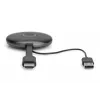 Wireless Collaboration System Digitus Click & Present Pro Desktop Schwarz Grau 3840x2160