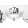 DIGITUS 4K All-in-One Video Bar - Videokonferenzsystem (4 Mikrofone/1 Lautsprecher, 1 Tischmikrofon)