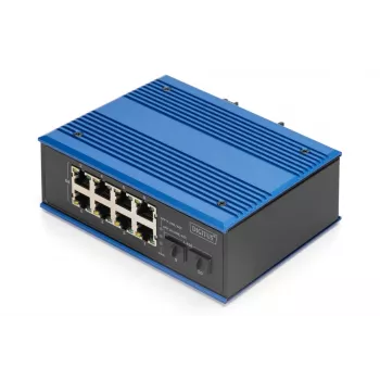 Unmanaged Switch DIGITUS DN-651150 8 Gigabit Ethernet Ports 2 SFP Module