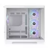 PC-Gehäuse Thermaltake View 380 TG ARGB Snow Midi-Tower Weiß