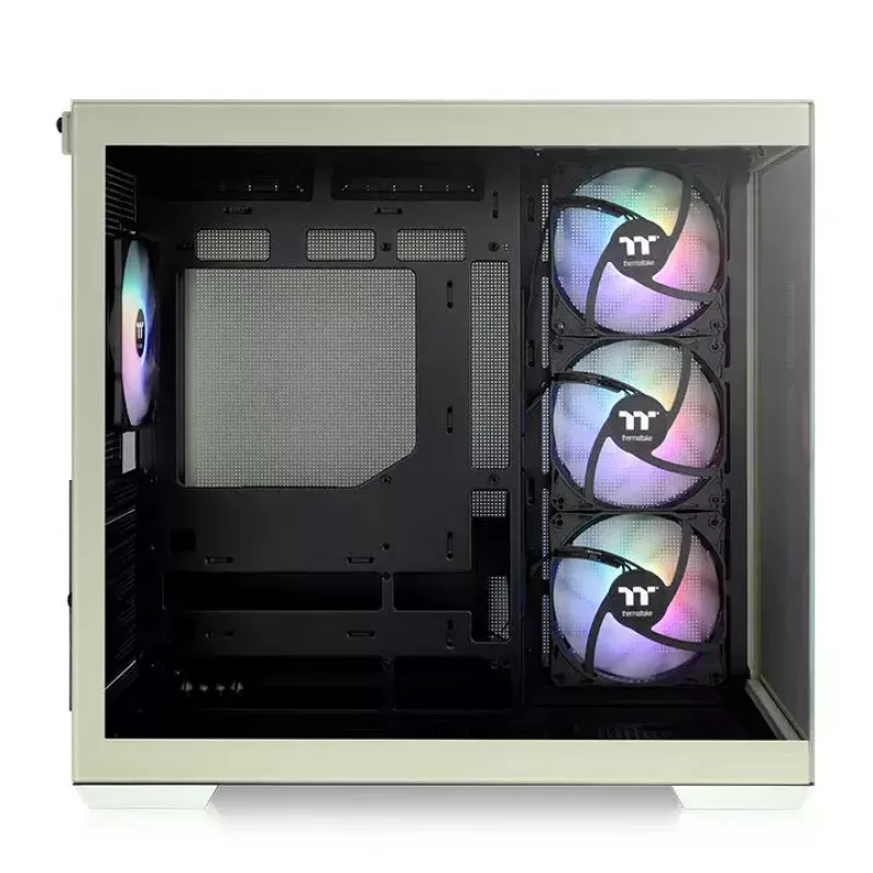 PC-Gehäuse Thermaltake View 380 TG ARGB Midi Tower Grün