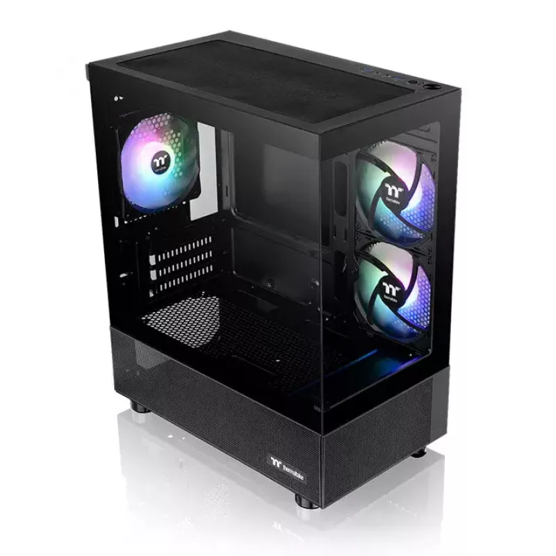 PC-Gehäuse Thermaltake View 170 TG ARGB Micro Tower Schwarz