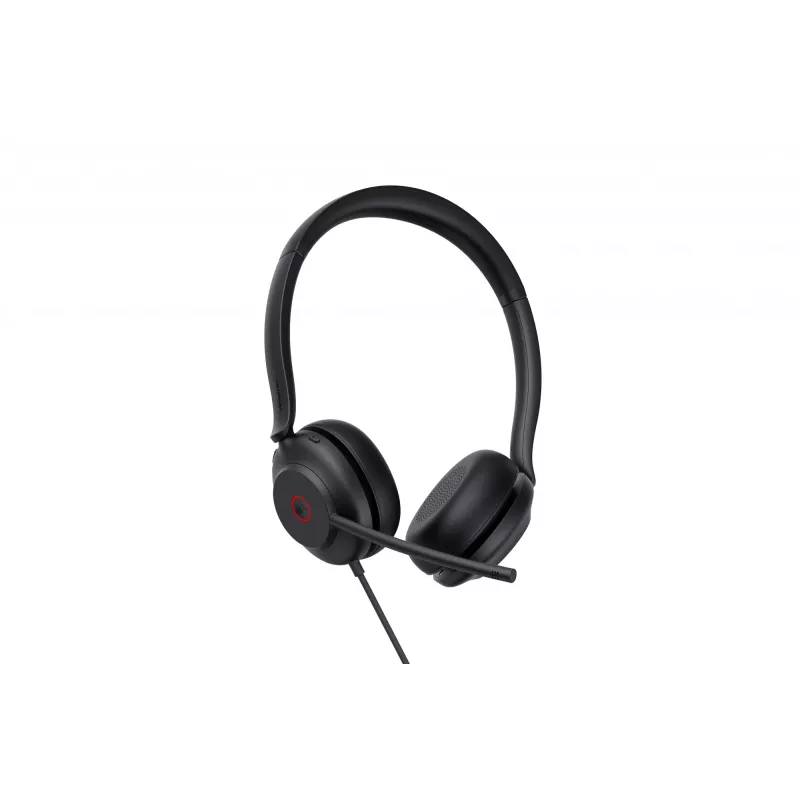 Yealink UH35 Dual Teams USB-A Headset, kabelgebunden, Büro/Callcenter, 20 - 20000 Hz, 139,5 g, Headset, Schwarz