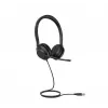 Yealink UH35 Dual Teams USB-A Headset, kabelgebunden, Büro/Callcenter, 20 - 20000 Hz, 139,5 g, Headset, Schwarz