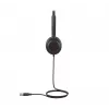 Yealink UH35 Dual Teams USB-A Headset, kabelgebunden, Büro/Callcenter, 20 - 20000 Hz, 139,5 g, Headset, Schwarz