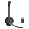 Yealink WH64 Hybrid Dual UC Headset Kabellos Kopfband Büro/Callcenter Micro-USB Bluetooth Schwarz