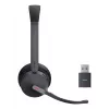 Yealink WH64 Hybrid Dual UC Headset Kabellos Kopfband Büro/Callcenter Micro-USB Bluetooth Schwarz