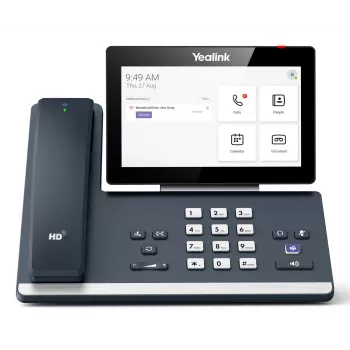Yealink MP58-WH E2 Teams, IP-Telefon, Grau, Kabelgebundener Hörer, LCD, 17,8 cm (7 Zoll), 1024 x 600 Pixel