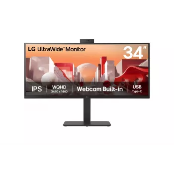 LG 34BA85QE-B Computer-Monitor 86,4 cm (34 Zoll) 3440 x 1440 Pixel Wide Quad HD LCD Schwarz