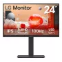 LG 24BA750-B Computermonitor 60,5 cm (23,8 Zoll) 1920 x 1080 Pixel Full HD LCD Schwarz