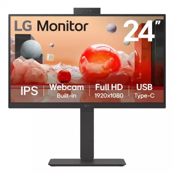 LG 24BA850-B Computer-Monitor 60,5 cm (23,8 Zoll) 1920 x 1080 Pixel Full HD Schwarz