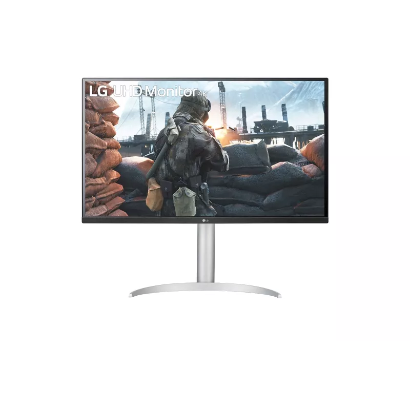 LG 27BP55U-B Computermonitor 68,6 cm (27 Zoll) 3840 x 2160 Pixel 4K Ultra HD LED Silber