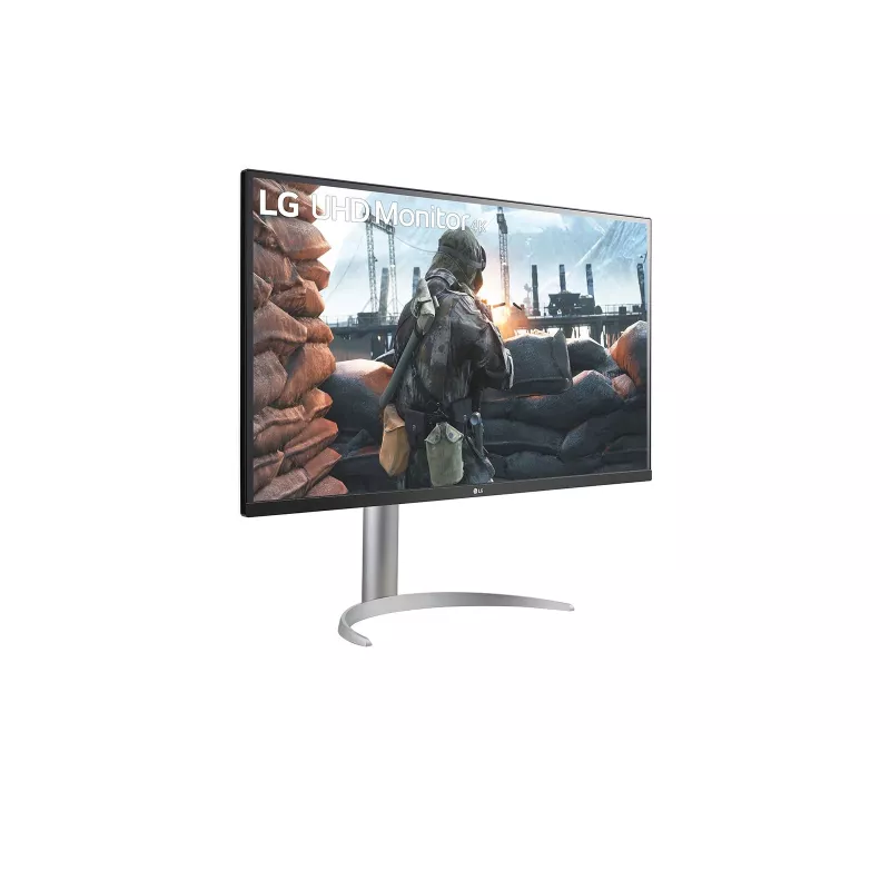 LG 27BP55U-B Computermonitor 68,6 cm (27 Zoll) 3840 x 2160 Pixel 4K Ultra HD LED Silber