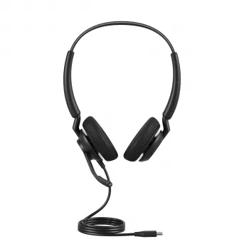 Jabra Engage 40 - USB-C UC Stereo, Kabelgebunden, Büro/Callcenter, 63 g, Headset, Schwarz