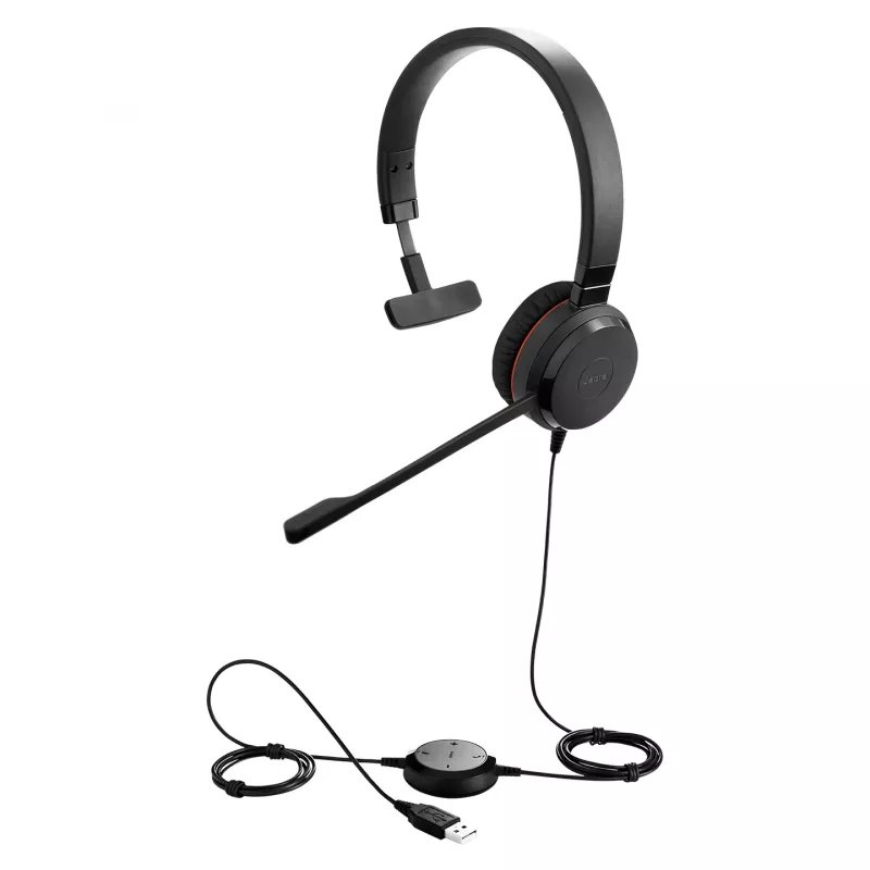 Jabra Evolve 20SE UC Mono, Kabelgebunden, Büro/Callcenter, 150 - 7000 Hz, 142 g, Headset, Schwarz