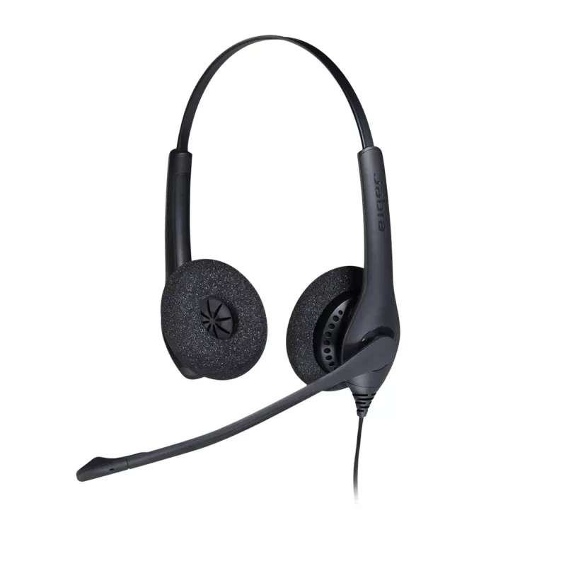 Jabra BIZ 1500 Duo USB, Kabelgebunden, 20 - 6800 Hz, Büro/Callcenter, 116 g, Headset, Schwarz