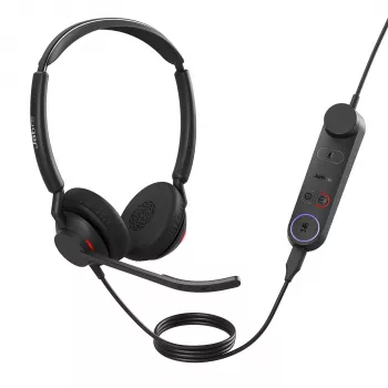 Jabra Engage 50 II - (50 II Link) USB-A MS Stereo, Kabelgebunden, Büro/Callcenter, 65 g, Headset, Schwarz