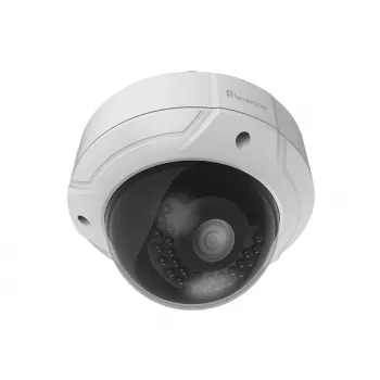 LevelOne GEMINI Varifokale Dome IP-Netzwerkkamera, 4 Megapixel, Innen-/Außenbereich, 802.3af PoE, IR-LEDs, Zwei-Wege-Audio