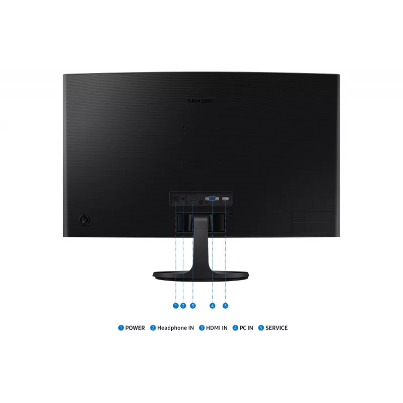 Samsung S36GD Computer-Monitor 68,6 cm (27 Zoll) 1920 x 1080 Pixel Full HD LCD Schwarz