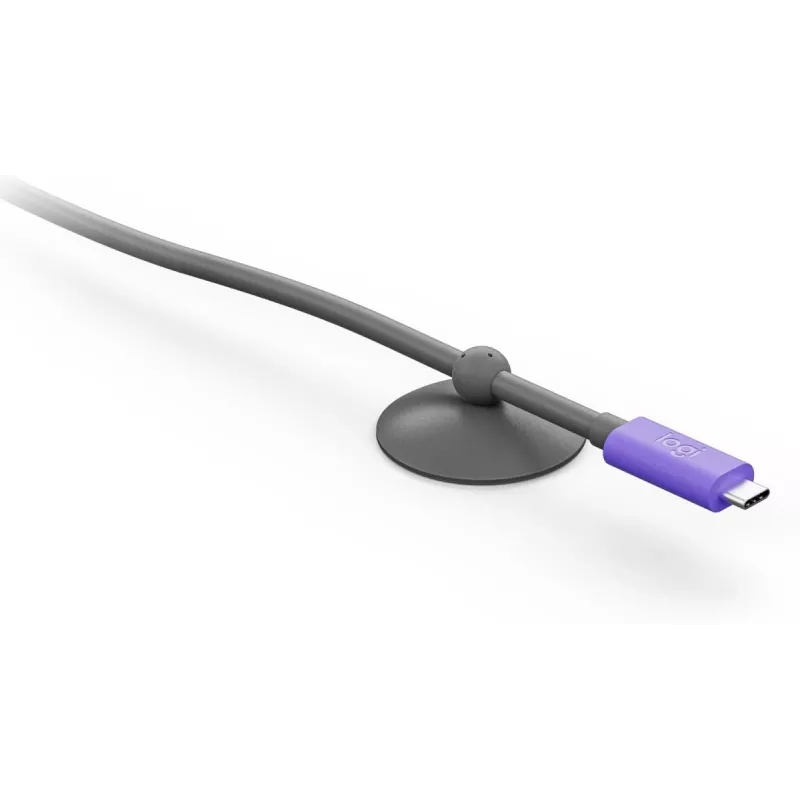 USB-Kabel Logitech 952-000195 USB 3.2 Gen 2 5 m USB-C Graphit Violett