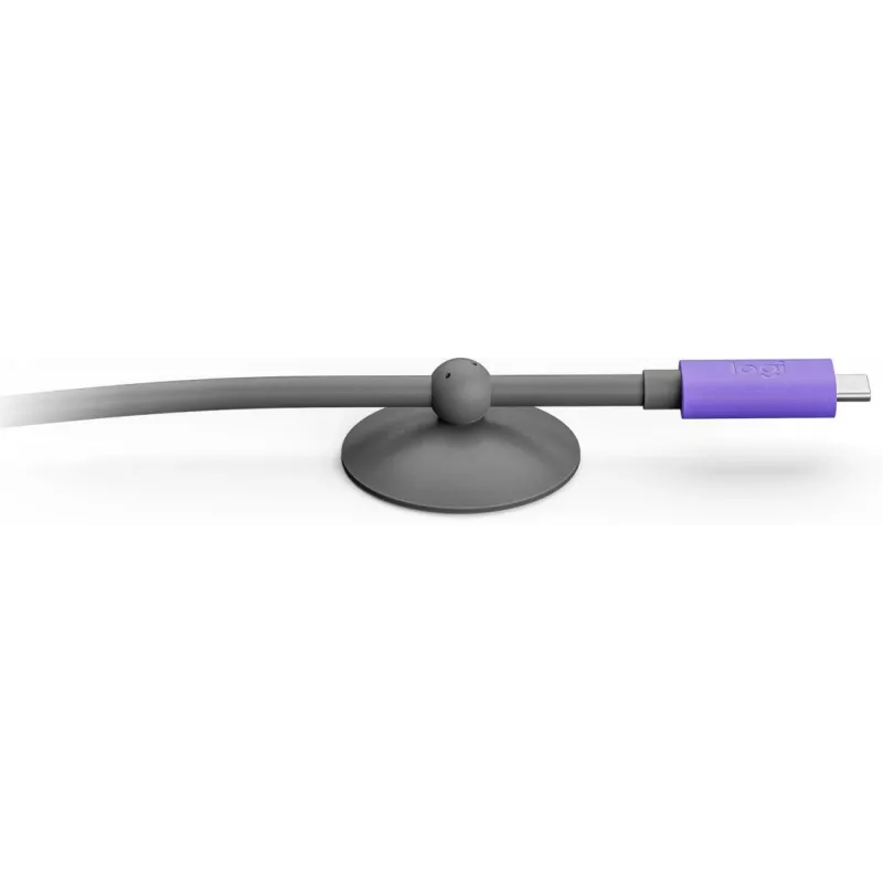 USB-Kabel Logitech 952-000195 USB 3.2 Gen 2 5 m USB-C Graphit Violett
