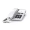 Analoges Telefon Gigaset DESK 400 Weiß Kabelgebundener Hörer 10 Telefonbucheinträge