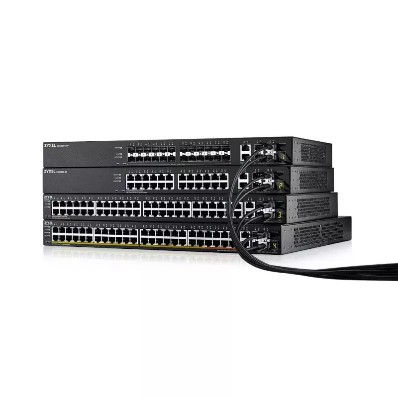 Zyxel XGS2220-30 Managed L3 Gigabit Ethernet (10/100/1000) Schwarz