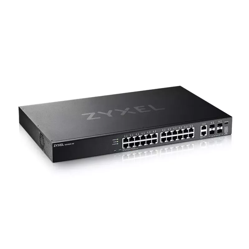 Zyxel XGS2220-30 Managed L3 Gigabit Ethernet (10/100/1000) Schwarz