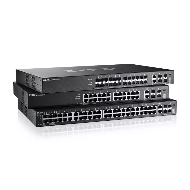Zyxel XGS2220-30 Managed L3 Gigabit Ethernet (10/100/1000) Schwarz