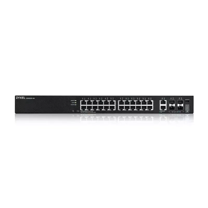 Zyxel XGS2220-30 Managed L3 Gigabit Ethernet (10/100/1000) Schwarz