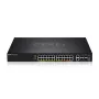 Zyxel XGS2220-30HP Managed L3 Gigabit Ethernet (10/100/1000) Power over Ethernet (PoE) Schwarz