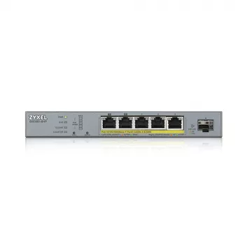 Zyxel GS1350-6HP-EU0101F Netzwerk-Switch Managed L2 Gigabit Ethernet (10/100/1000) Power over Ethernet (PoE) Grau