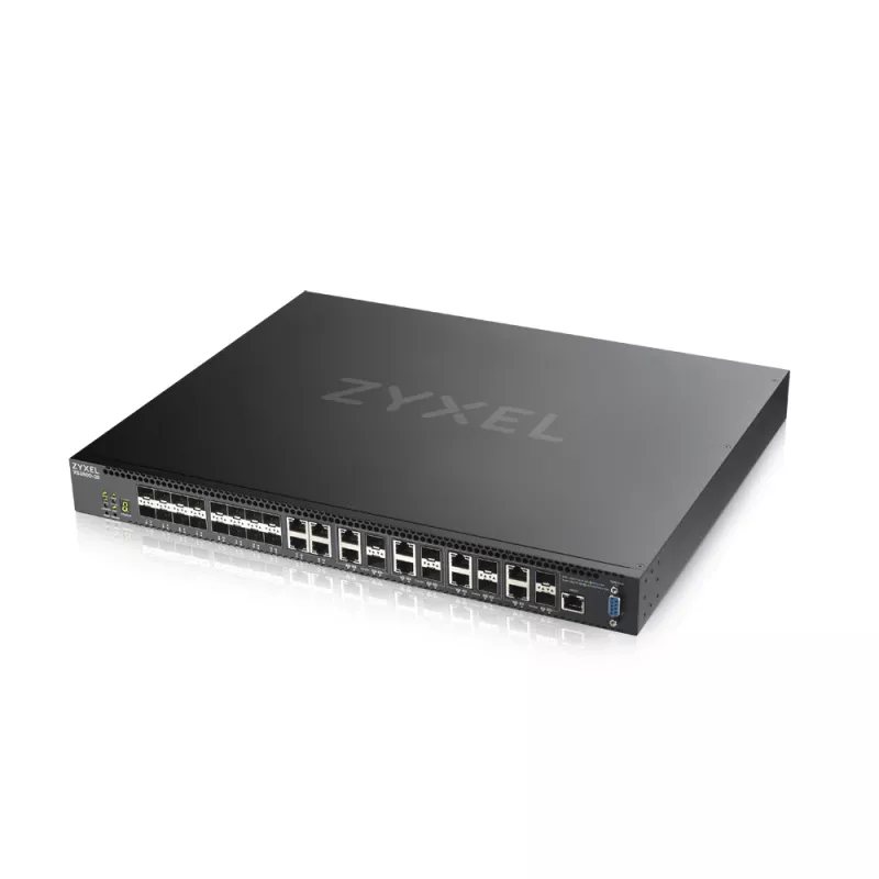 Zyxel XS3800-28 Managed L2+ 10G Ethernet (100/1000/10000) Schwarz
