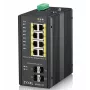 Zyxel RGS200-12P Managed L2 Gigabit Ethernet (10/100/1000) Power over Ethernet (PoE) Schwarz
