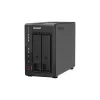 QNAP TS-253E NAS Tower Intel® Celeron® J6412 8 GB 0 TB QNAP QTS Schwarz