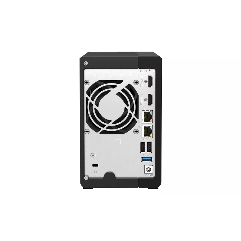 QNAP TS-253E NAS Tower Intel® Celeron® J6412 8 GB 0 TB QNAP QTS Schwarz