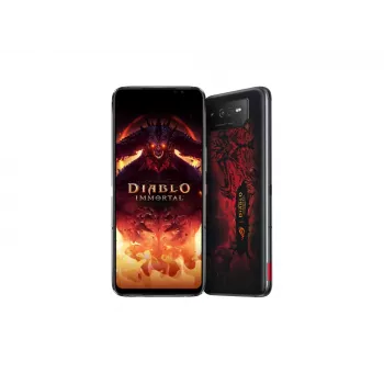 ASUS ROG Phone 6 Diablo Immortal Edition 17,2 cm (6,78 Zoll) Dual SIM Android 12 5G USB Typ-C 16 GB 512 GB 6000 mAh Schwarz, Rot