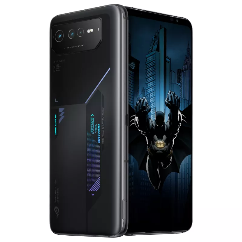 ASUS ROG Phone 6D Batman Edition, 12 GB/256 GB, 6,78 Zoll, Night Black