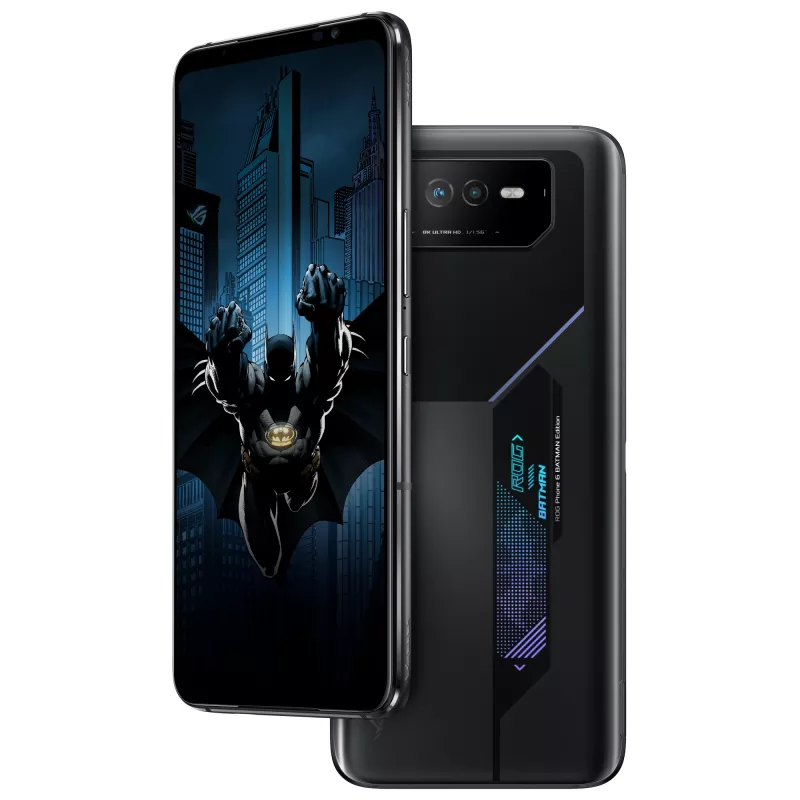 ASUS ROG Phone 6D Batman Edition, 12 GB/256 GB, 6,78 Zoll, Night Black
