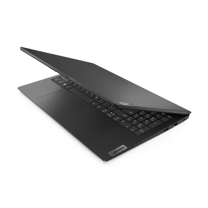 Laptop Lenovo V V15 AMD Ryzen 5 7520U, 15,6 Zoll Full HD, 16 GB LPDDR5, 512 GB SSD, AMD Radeon 610M, Windows 11 Pro, Schwarz