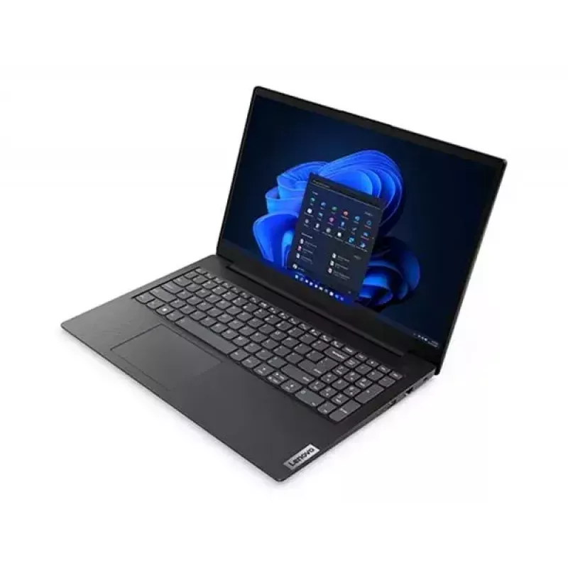 Laptop Lenovo V V15 AMD Ryzen 5 7520U, 15,6 Zoll Full HD, 16 GB LPDDR5, 512 GB SSD, AMD Radeon 610M, Windows 11 Pro, Schwarz