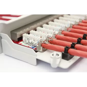 DIGITUS Installationskabel - Cat 7 - S/FTP - AWG 23/1 - Simplex - 50 m - Orange - 1200 MHz Dca (EN 50575), Papierbox, SX