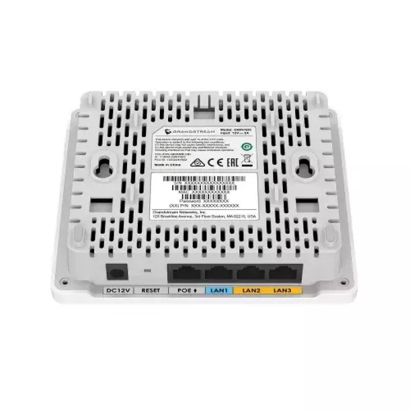 Wireless Access Point Grandstream GWN7603 2,4/5 GHz 802.11ac, 2x2 MIMO, 4x LAN, PoE, 16 SSIDs