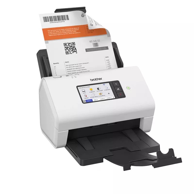 Brother ADS-4900W Scanner ADF + Einzugsscanner 600 x 600 DPI A4 Schwarz, Weiß