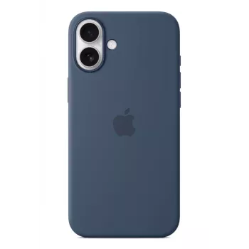 APPLE Apple Silicone Case mit MagSafe iPhone 16 Plus Denim