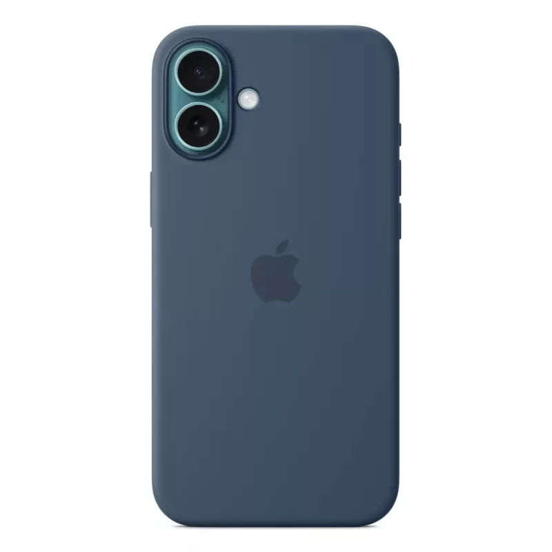 APPLE Apple Silicone Case mit MagSafe iPhone 16 Plus Denim