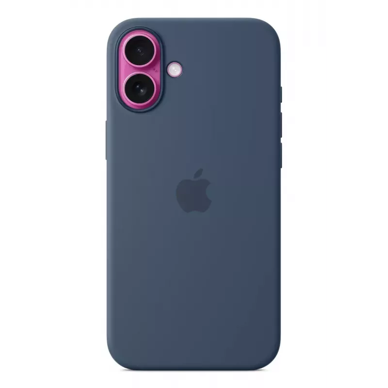 APPLE Apple Silicone Case mit MagSafe iPhone 16 Plus Denim
