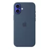 APPLE Apple Silicone Case mit MagSafe iPhone 16 Plus Denim