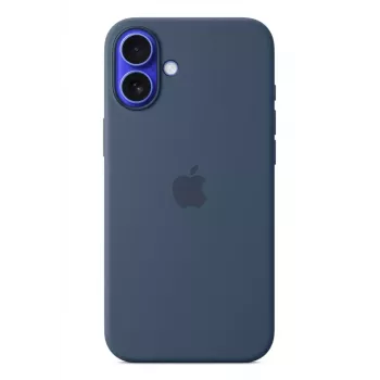 APPLE Apple Silicone Case mit MagSafe iPhone 16 Plus Denim